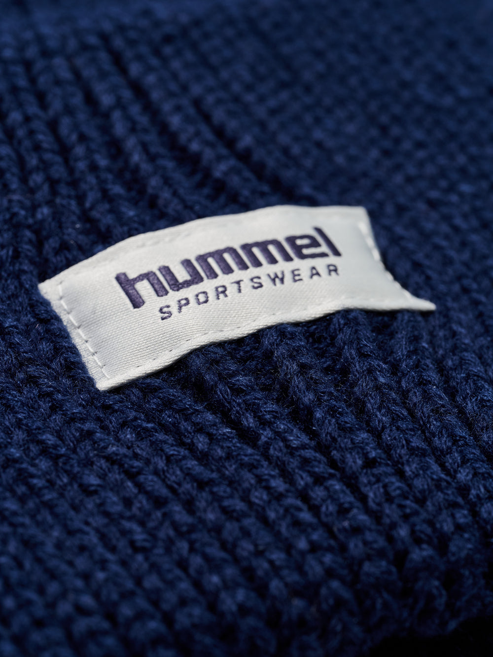 HUMMEL Heavy Rib Knit Beanie Kind (dress blues)