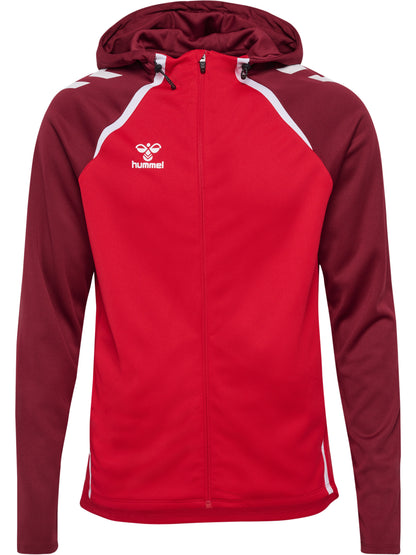 HUMMEL Lead 2.0 Zip Hoodie (true red/maroon)