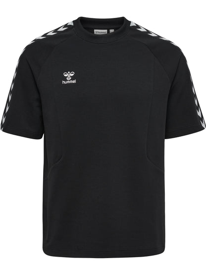 HUMMEL Root T-Shirt S/S (black/blanc de blanc)