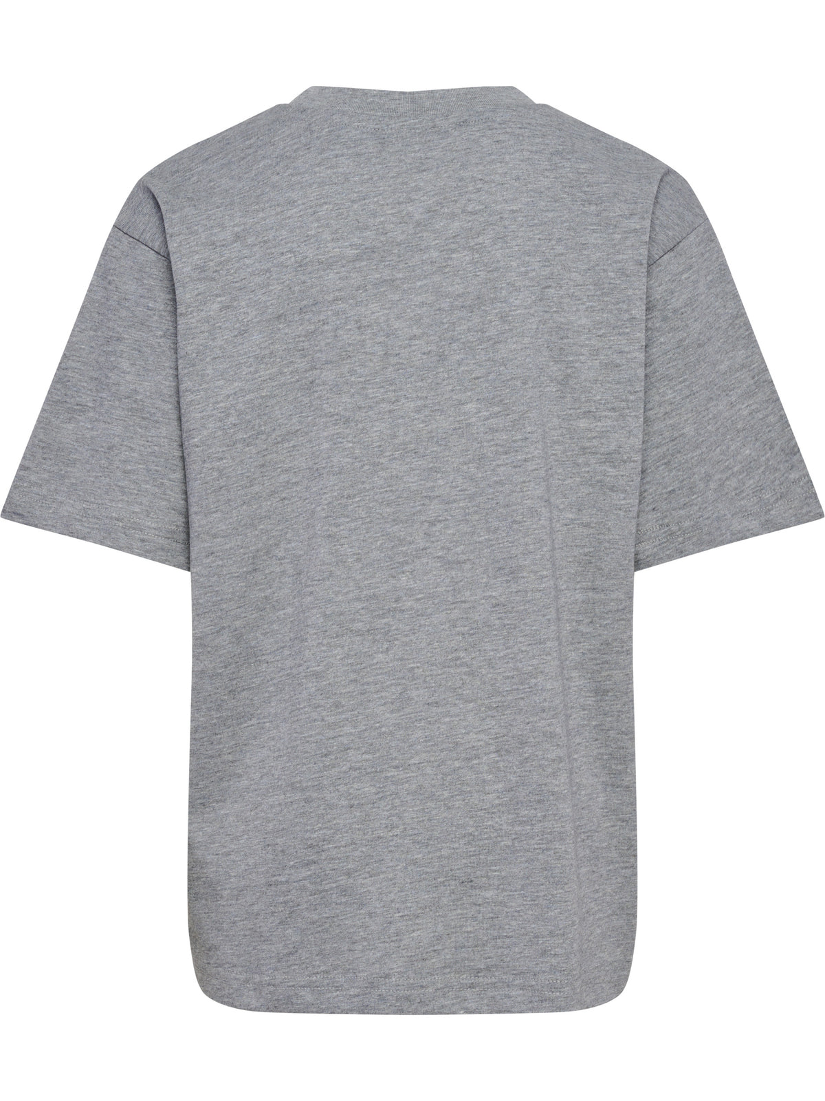 HUMMEL Loose T-Shirt S/S Bee Kind (grey melange)