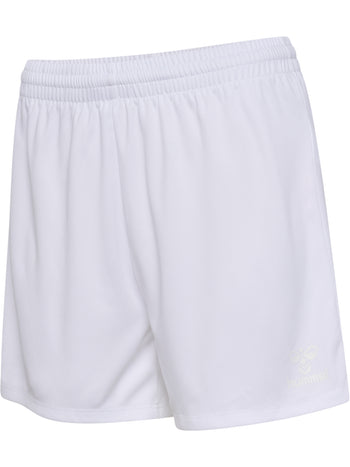 HUMMEL Essential Shorts Damen (white/white)