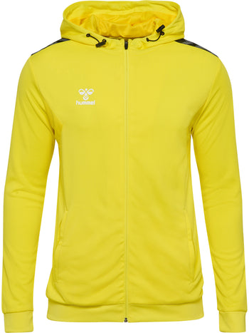 HUMMEL Authentic Pl Zip Hoodie Herren Gelb