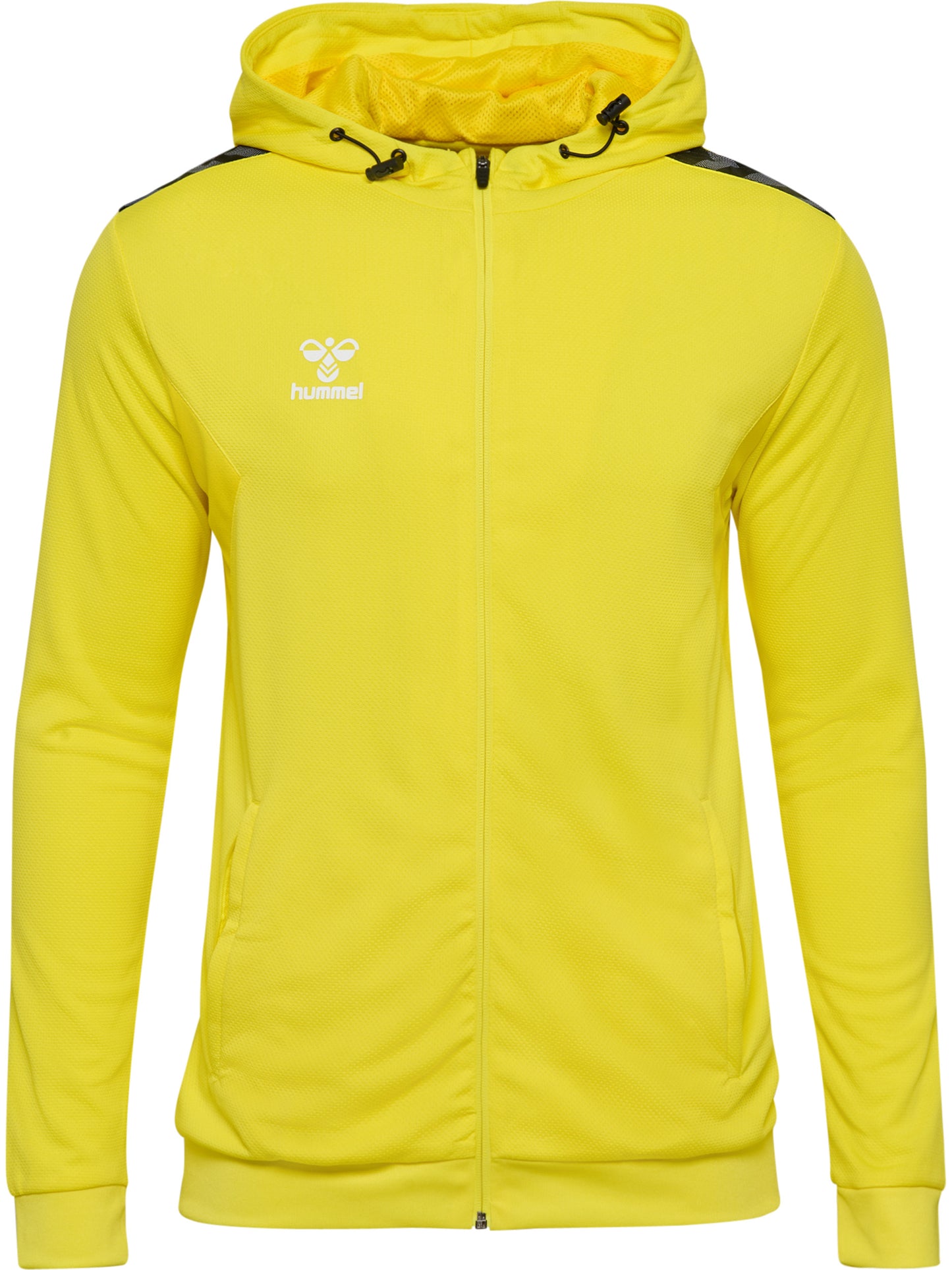HUMMEL Authentic Pl Zip Hoodie Herren Gelb