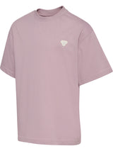 HUMMEL Loose T-Shirt S/S Bee Kind (sea fog)