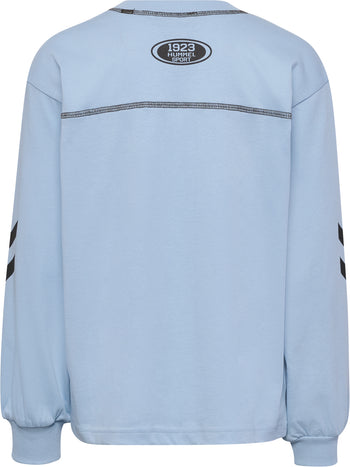HUMMEL Timmi Boxy T-Shirt L/S Kind (cashmere blue)