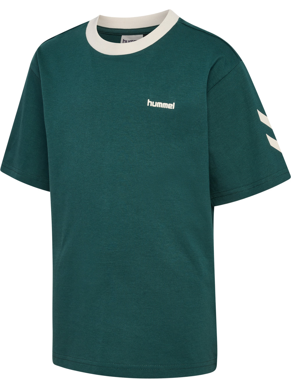 HUMMEL Loose Chevron T-Shirt Ss Kind (june bug)