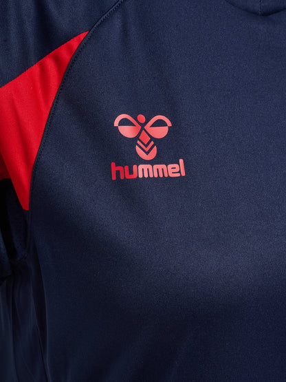 HUMMEL Core 2.0 Jersey S/S Damen (marine/true red)