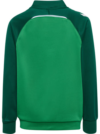HUMMEL Lead 2.0 Track Zip Jacket Kind (jelly bean/evergreen)