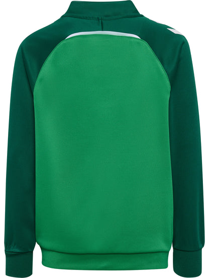 HUMMEL Lead 2.0 Track Zip Jacket Kind (jelly bean/evergreen)