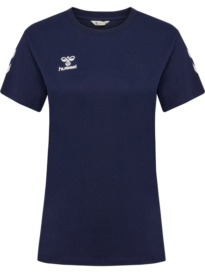 HUMMEL Go 2.0 Chevron T-Shirt S/S Damen (marine)