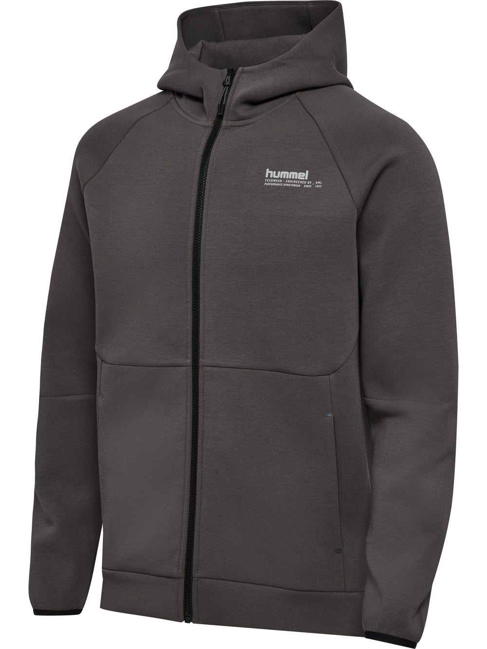 HUMMEL Tech Fleece Regular Zip Hoodie (shale)