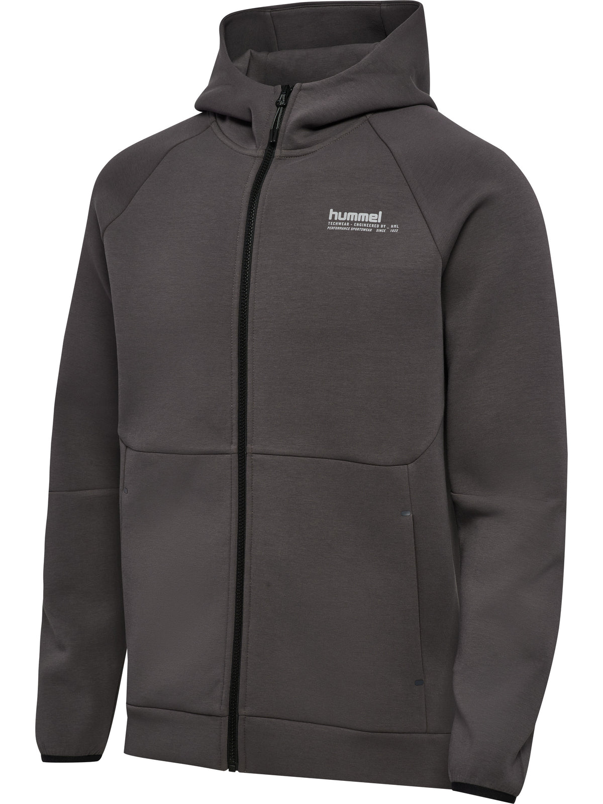HUMMEL Tech Fleece Regular Zip Hoodie (shale)