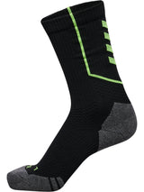 HUMMEL Pro Training Socks Low Neon (black/green gecko)