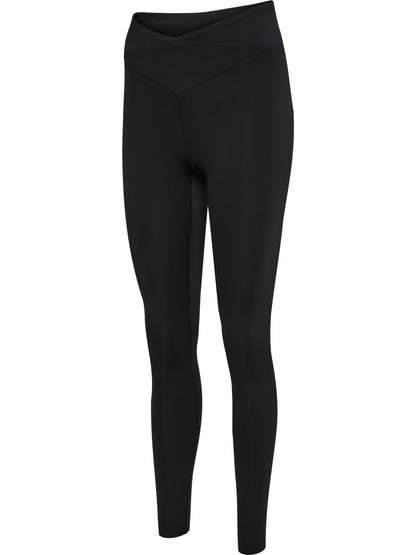HUMMEL Yoga Wrap High Waist Tights Damen (black)