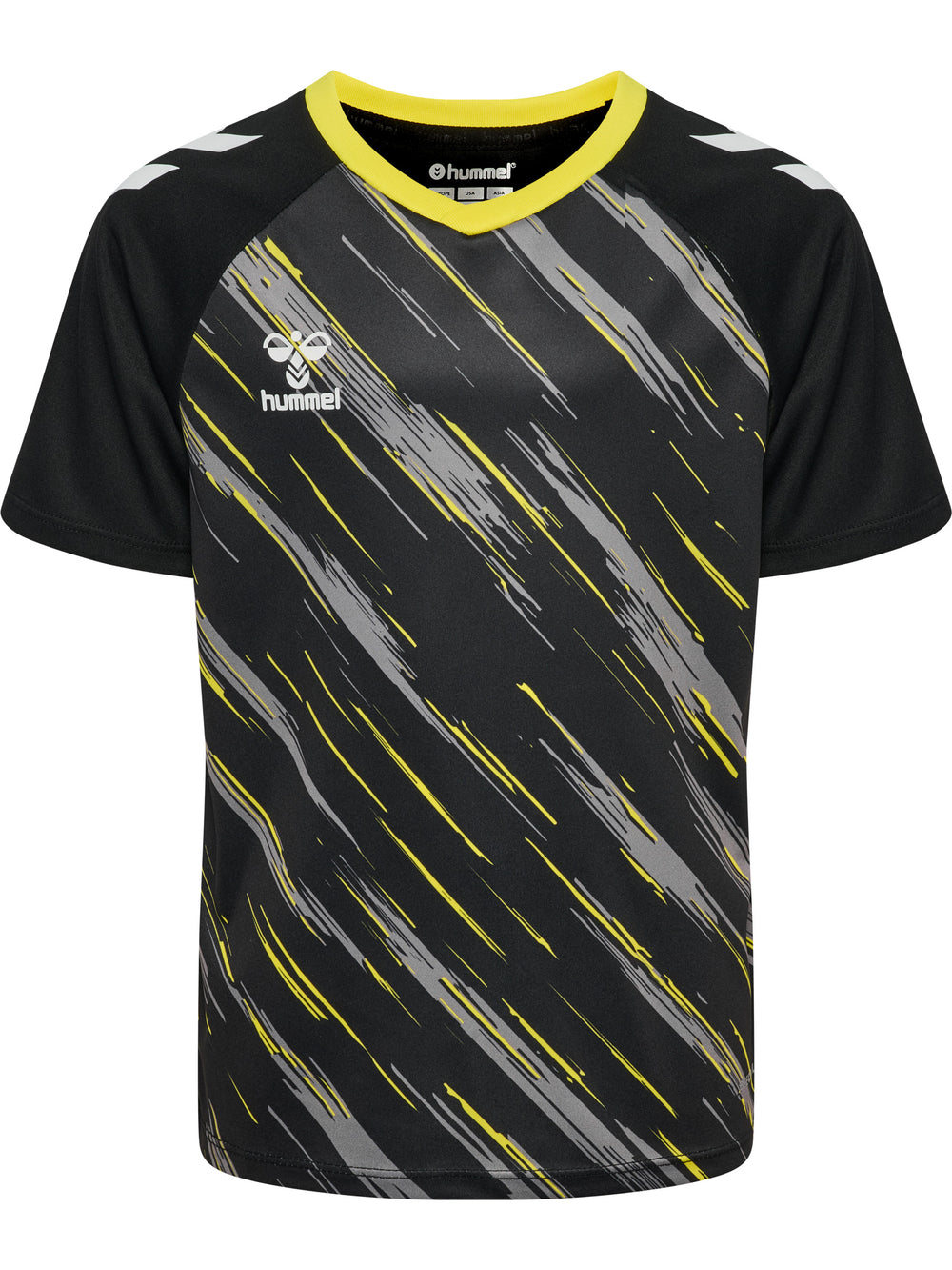 HUMMEL Match Triumph Jersey S/S Kind (black/blazing yellow)