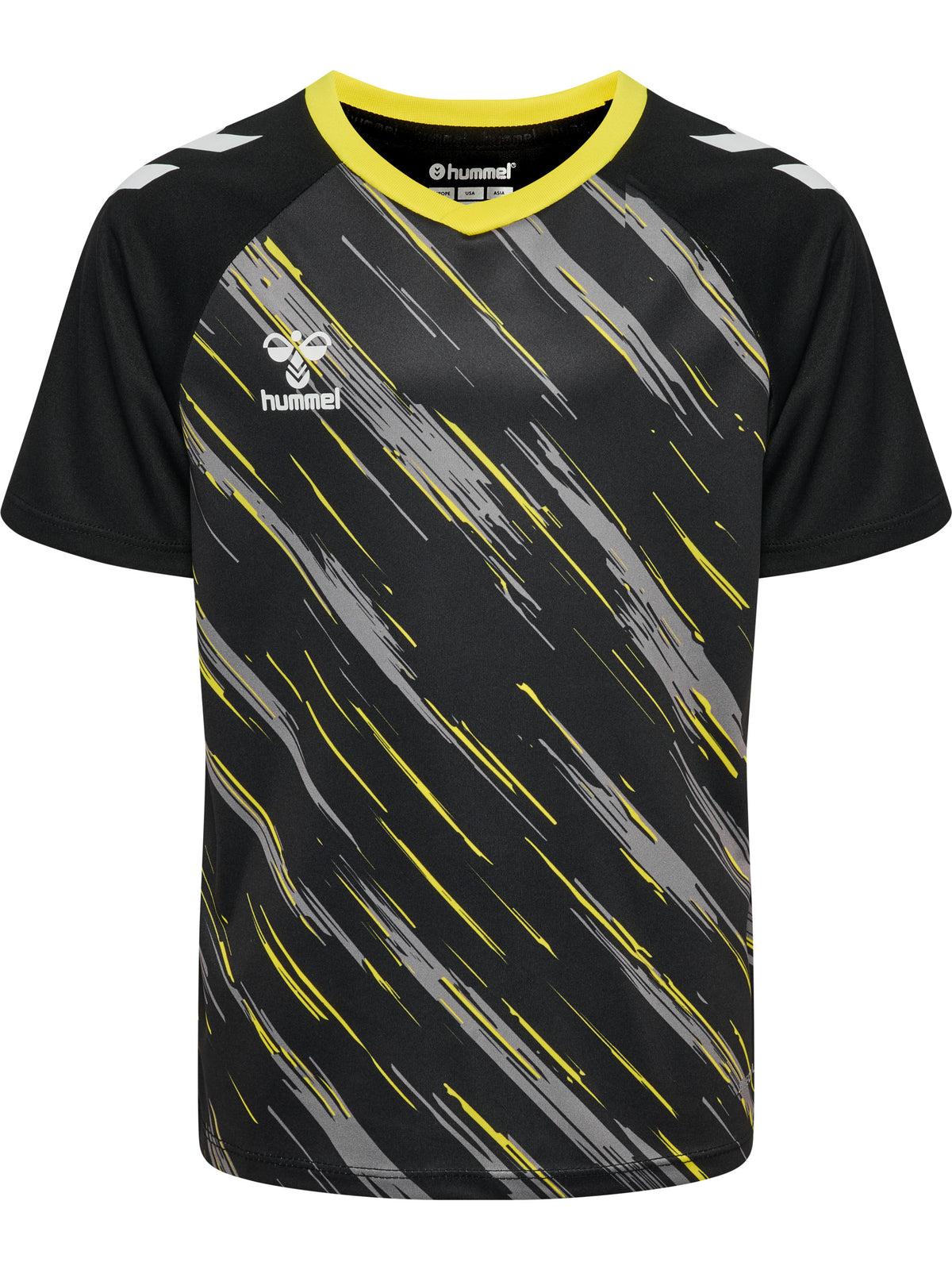HUMMEL Match Triumph Jersey S/S Kind (black/blazing yellow)