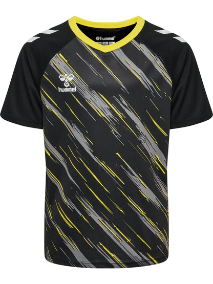 HUMMEL Match Triumph Jersey S/S Kind (black/blazing yellow)