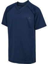 HUMMEL Reg Active T-Shirt S/S Kind (dress blues)