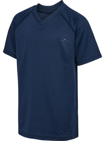 HUMMEL Reg Active T-Shirt S/S Kind (dress blues)