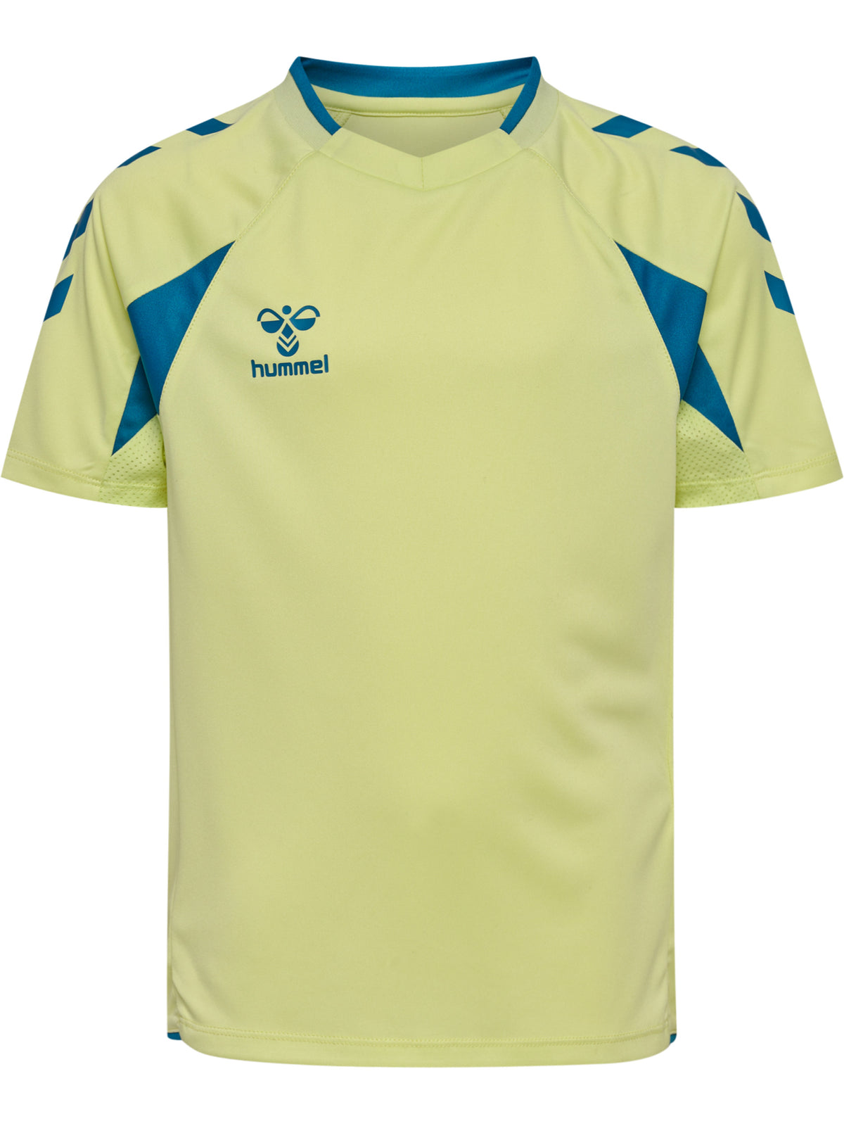 HUMMEL Core 2.0 Jersey S/S Kind (pale lime yellow/celestial)