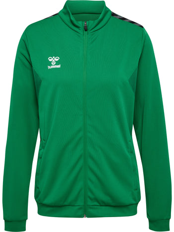 HUMMEL Authentic Pl Zip Jacket Damen Grün