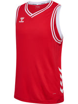 HUMMEL Basket Jersey S/l (true red/white)