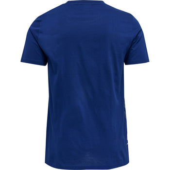 HUMMEL Move Grid Cotton T-Shirt S/S (sodalite blue)