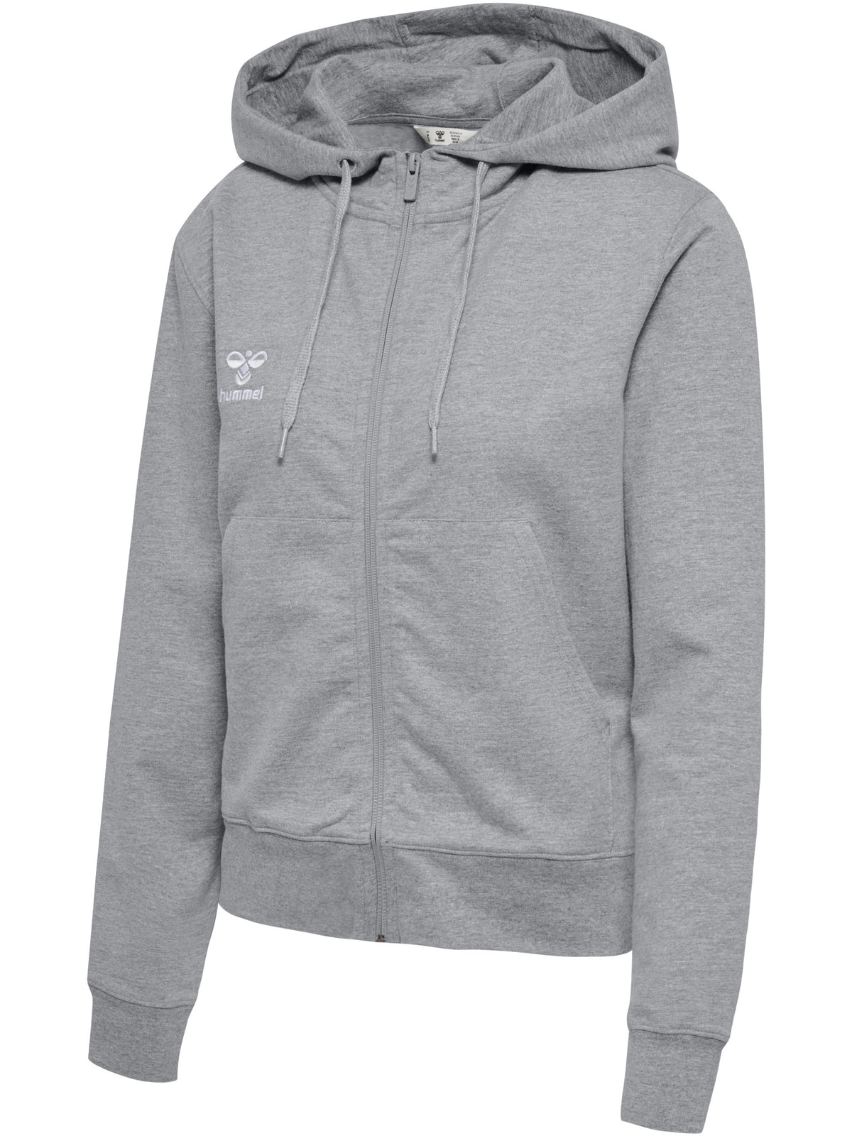 HUMMEL Go 2.0 Zip Hoodie Damen (grey melange)