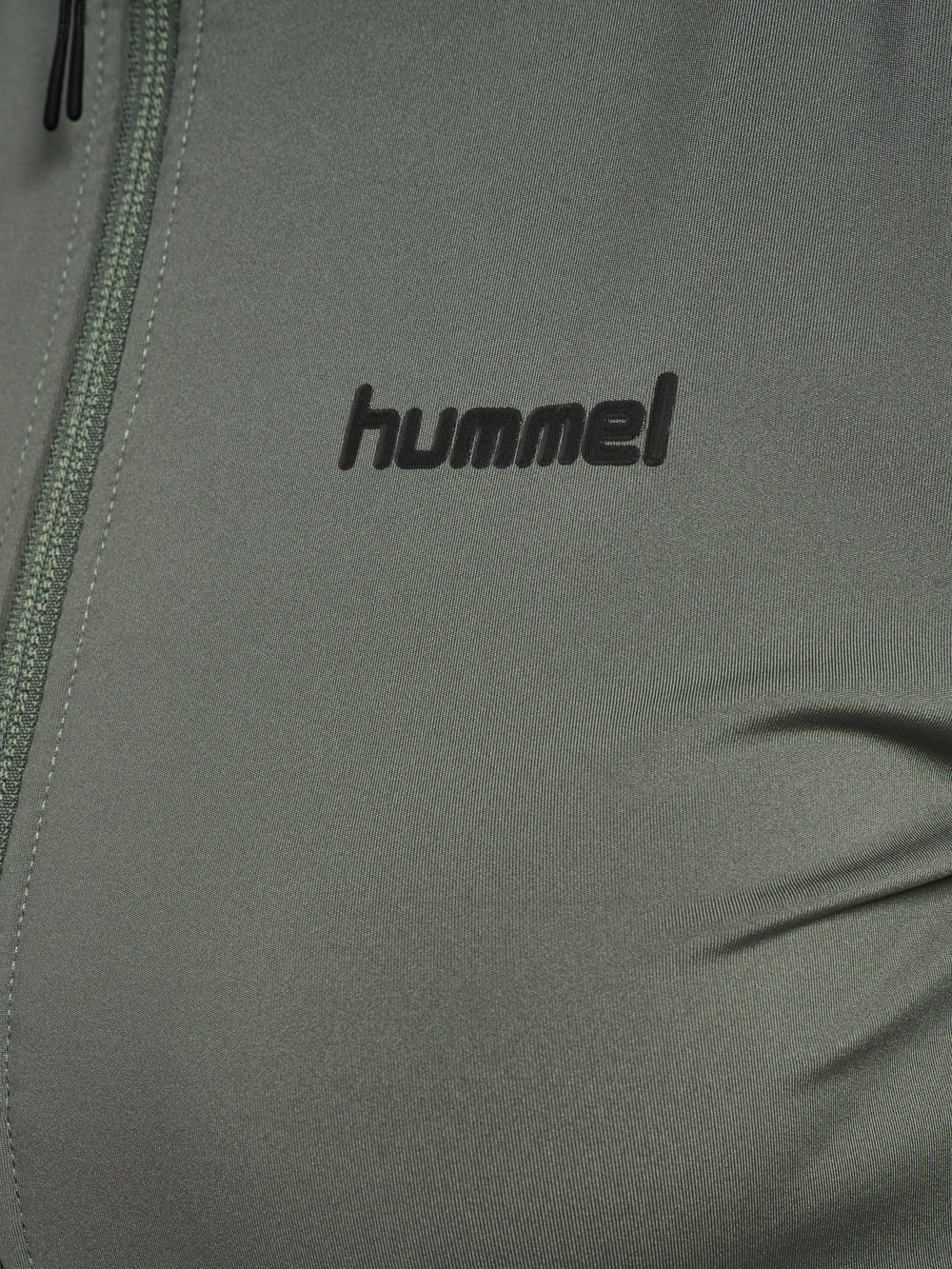 HUMMEL Prima Zip Blouse Damen (castor gray)