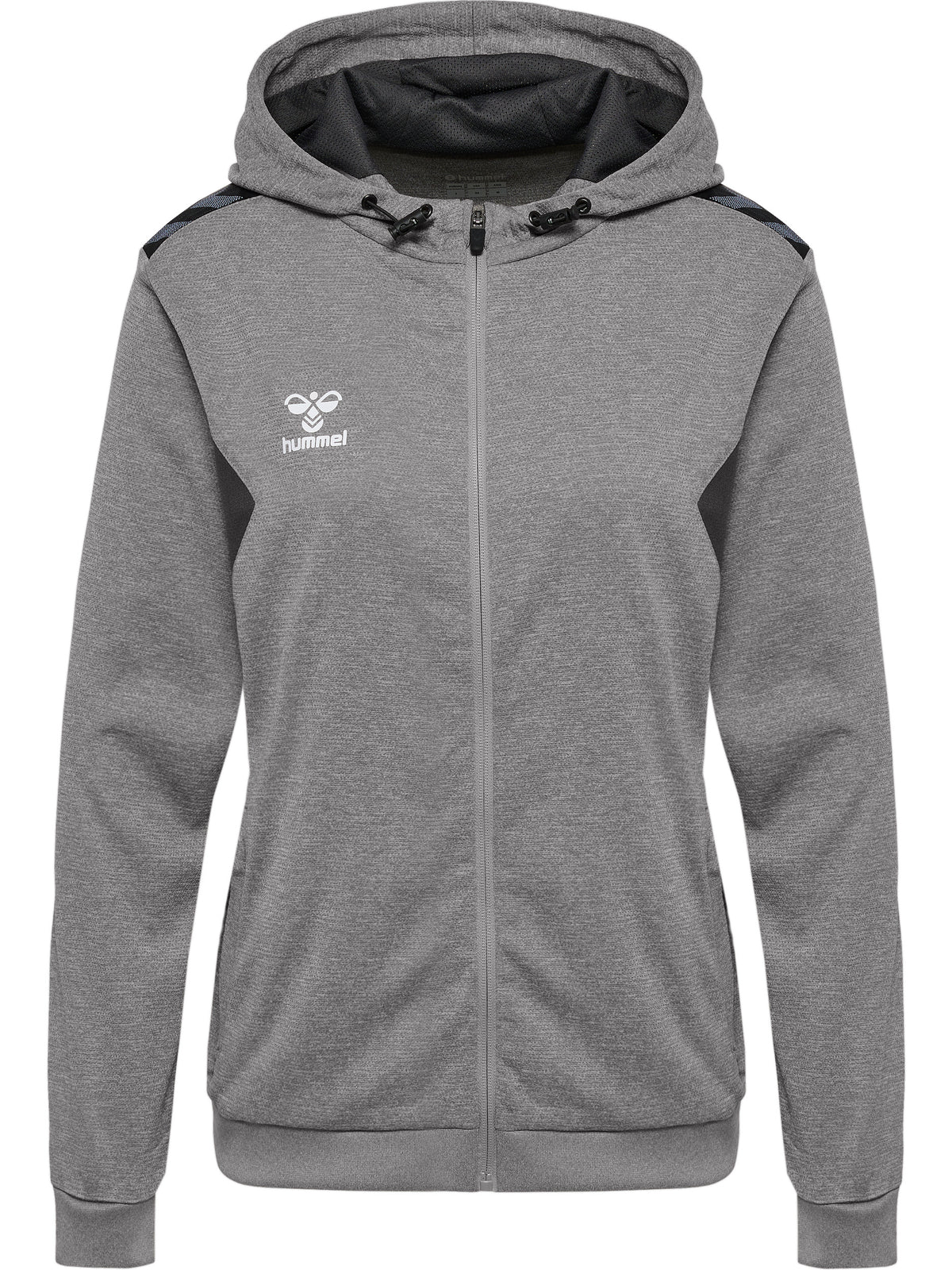 HUMMEL Authentic PL Zip Hoodie Damen (grey melange)
