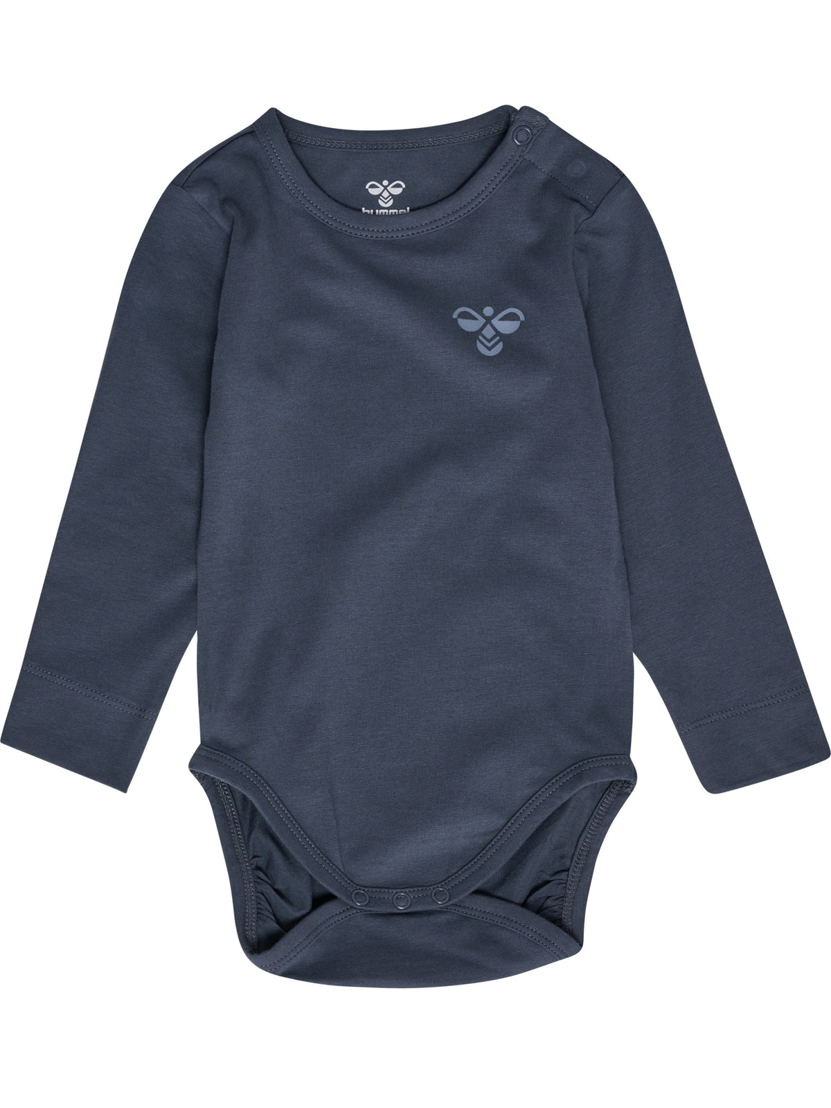 HUMMEL Mini 2-Pack Body L/S Kind (ombre blue/flint stone)
