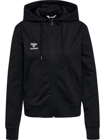 HUMMEL Go 2.0 Zip Hoodie Damen Schwarz