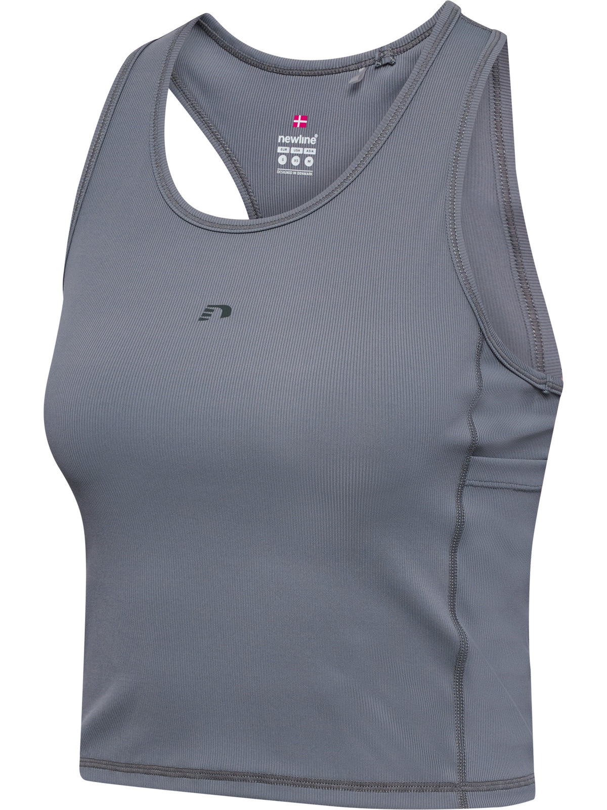 NEWLINE Eclipse Rib Top Damen (stone mountain)