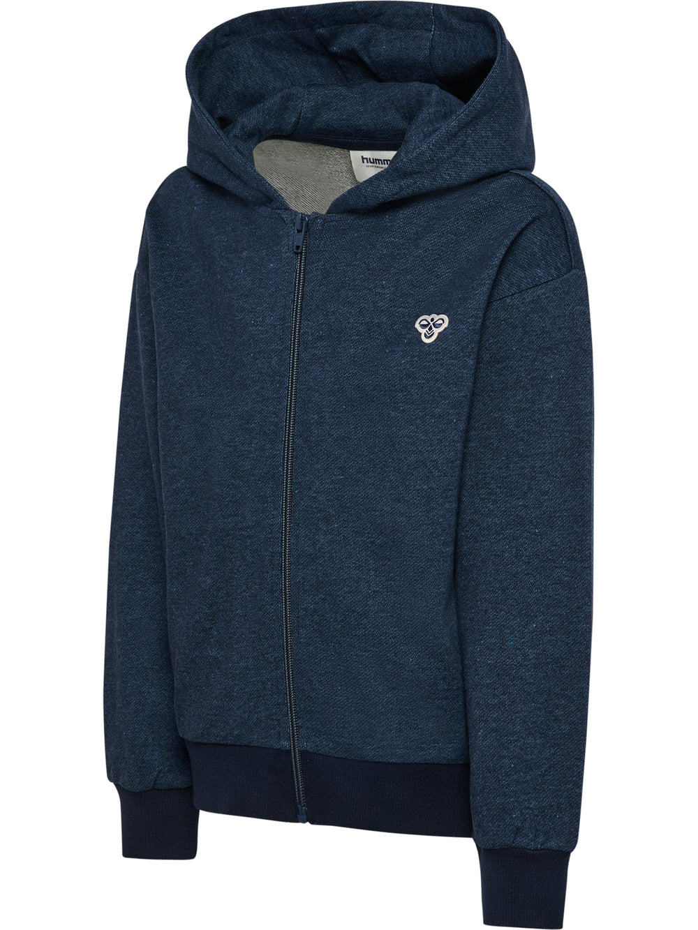 HUMMEL Loose Dnm Zip Hoodie Bee Kind (dress blues)