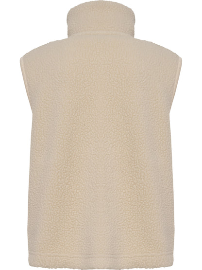 HUMMEL Martini Fleece Zip Vest Kind (oatmeal)