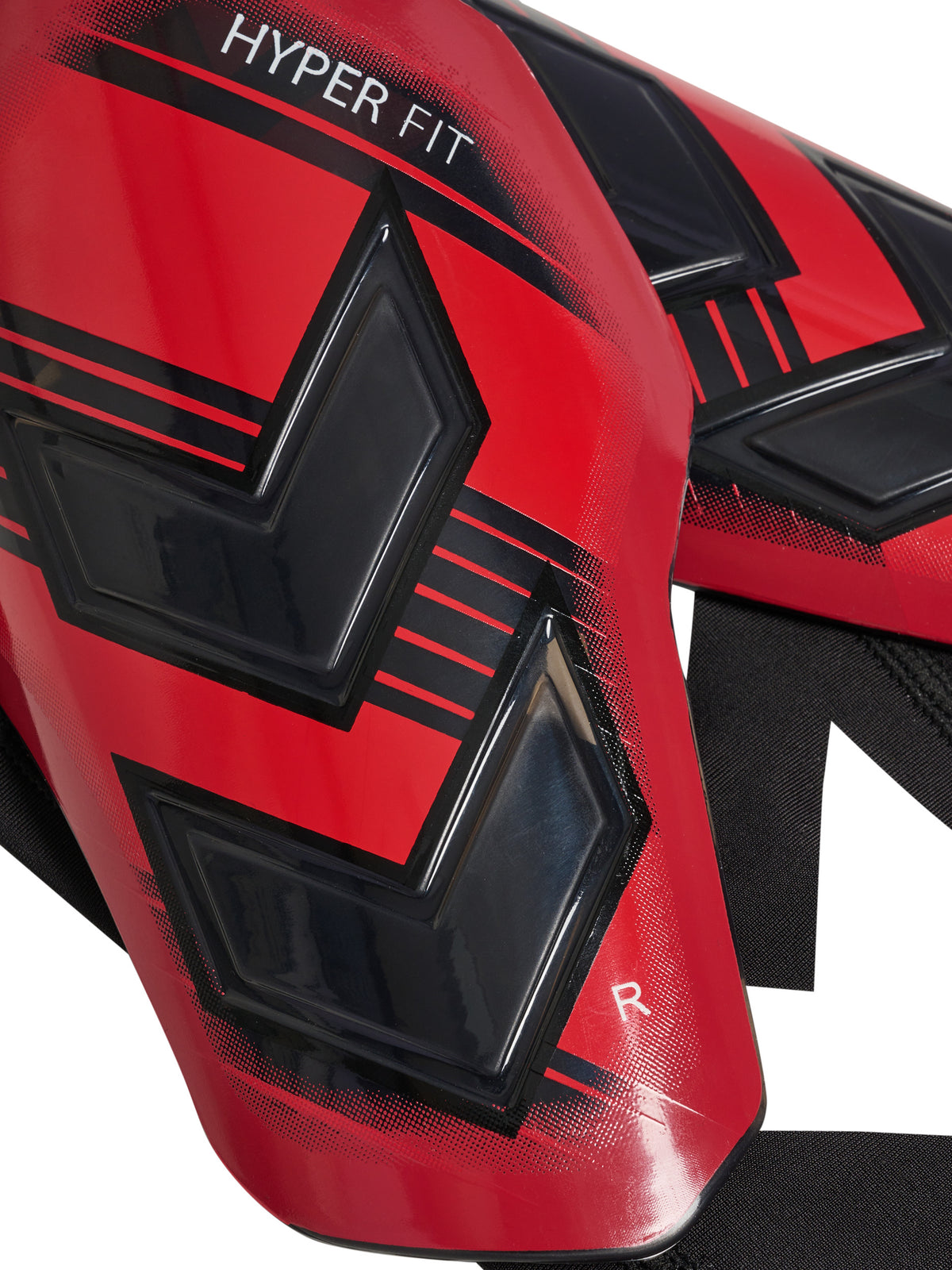 HUMMEL Shin Guards Hyper Fit (poppy red/transparent)