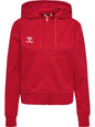 HUMMEL Go 2.0 Zip Hoodie Damen Rot
