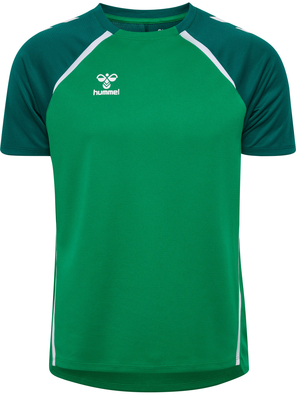 HUMMEL Lead 2.0 Jersey S/S (jelly bean/evergreen)
