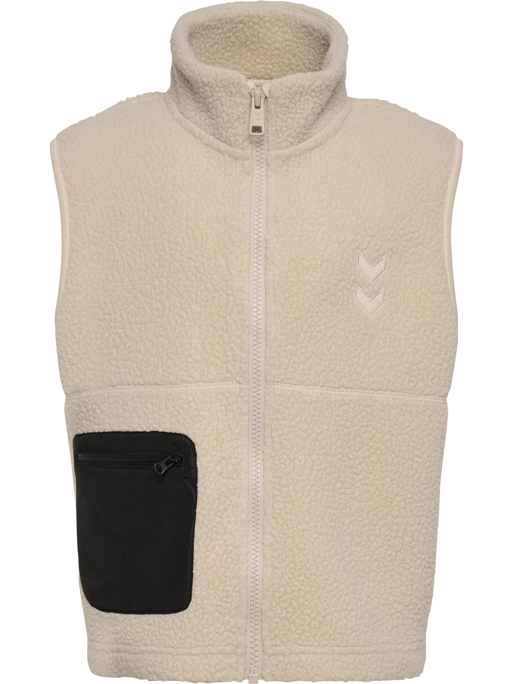 HUMMEL Martini Fleece Zip Vest Kind (oatmeal)