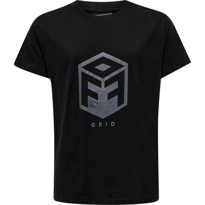 HUMMEL Offgrid Cotton Jersey S/S Kind (jet black/forged iron)