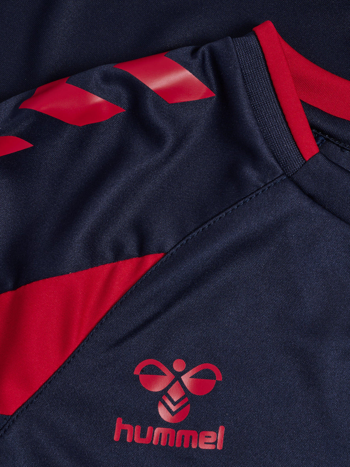 HUMMEL Core 2.0 Jersey S/S Kind (marine/true red)