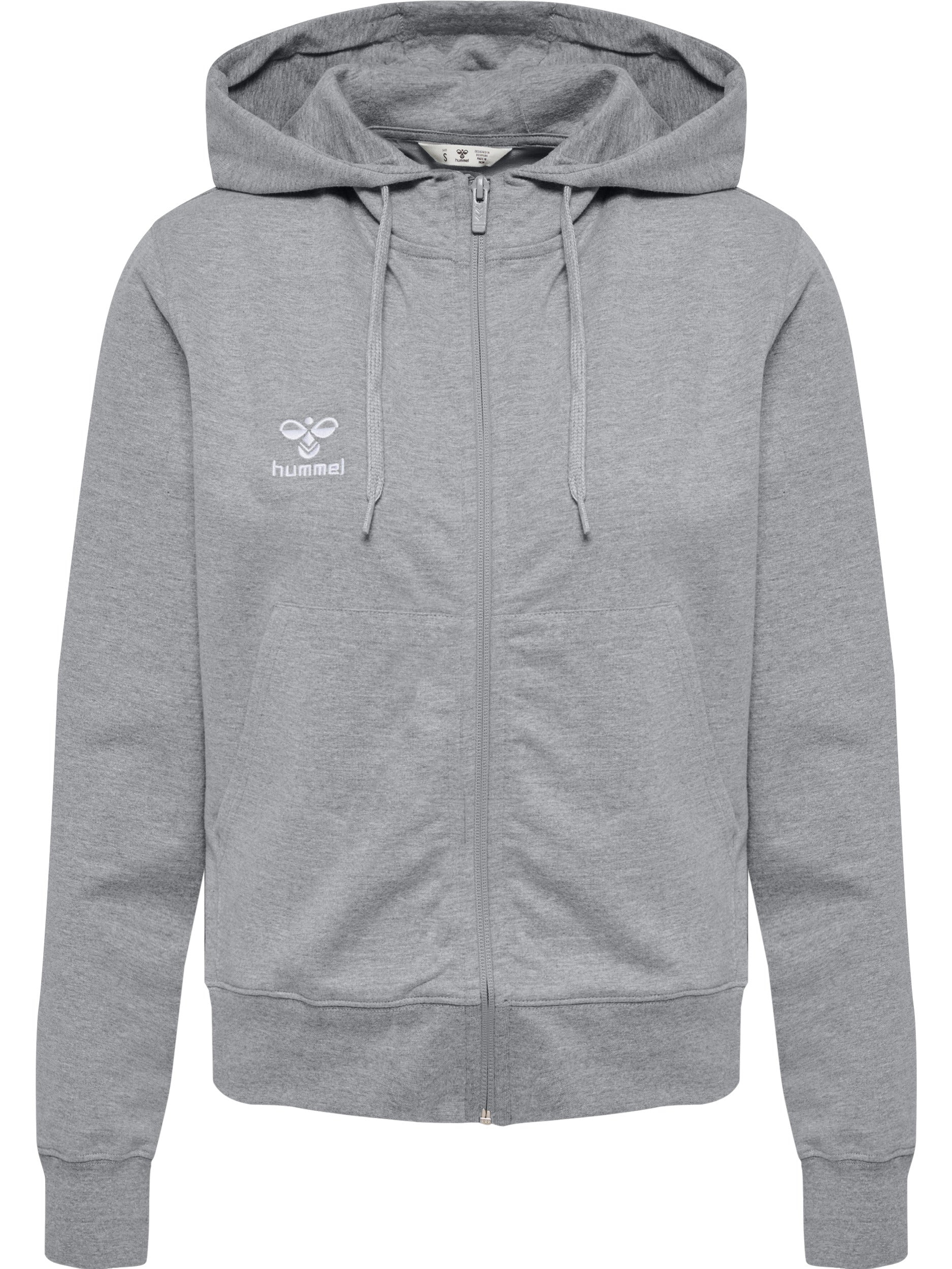 HUMMEL Go 2.0 Zip Hoodie Damen Grau