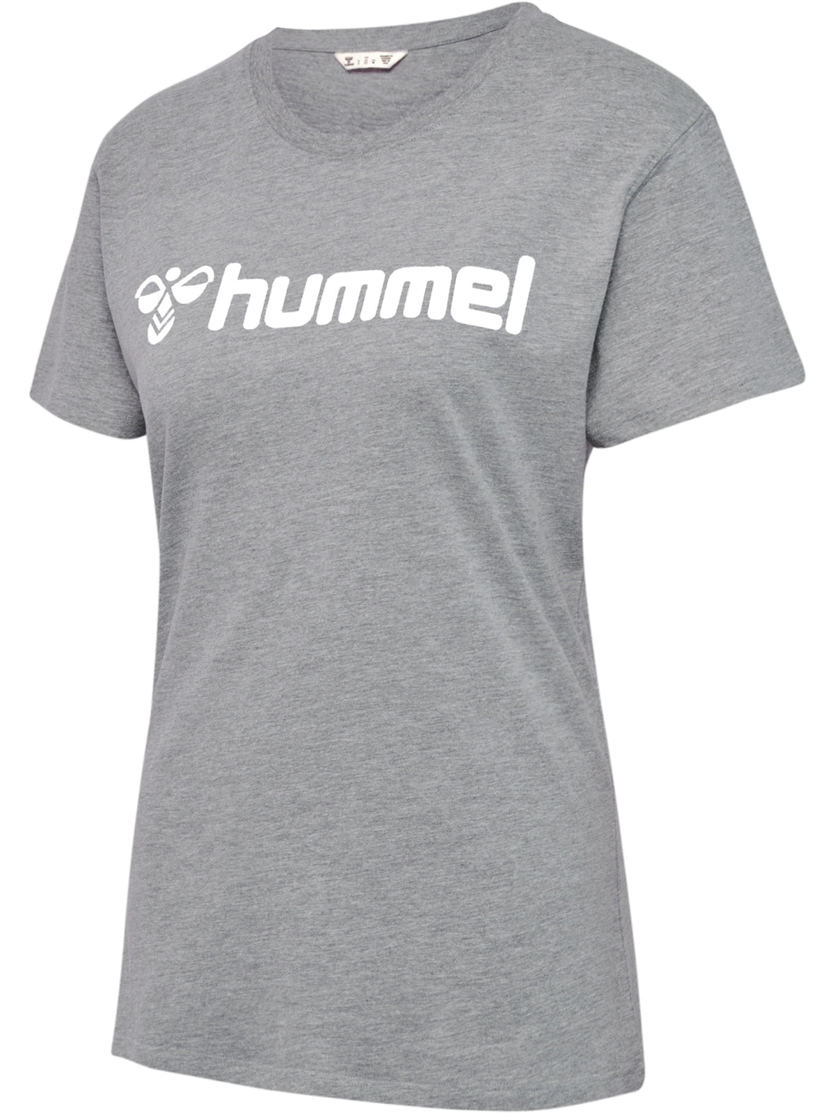 HUMMEL Go 2.0 Logo T-Shirt S/S Damen (grey melange)