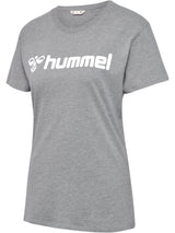 HUMMEL Go 2.0 Logo T-Shirt S/S Damen (grey melange)