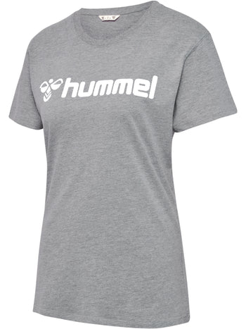 HUMMEL Go 2.0 Logo T-Shirt S/S Damen (grey melange)