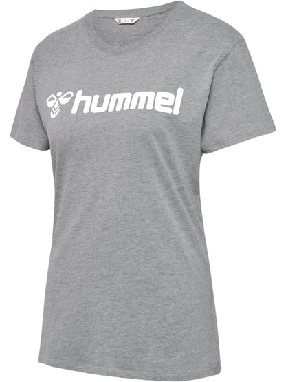 HUMMEL Go 2.0 Logo T-Shirt S/S Damen (grey melange)