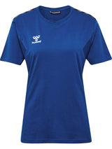 HUMMEL Authentic Co T-Shirt S/S Damen Blau