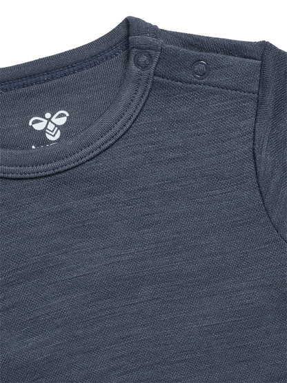 HUMMEL Mini Wool Solid Body L/S Kind (ombre blue)