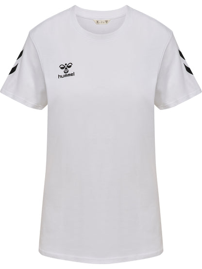 HUMMEL Go 2.0 Chevron T-Shirt S/S Damen (white)