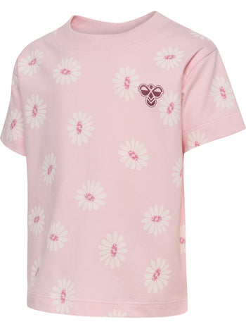 HUMMEL Mini Loose Flower T-Shirt S/S Kind (pale lilac)